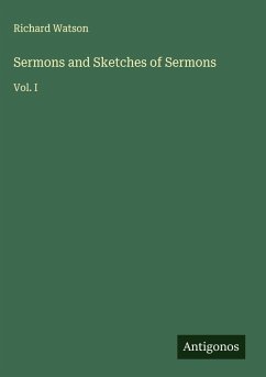 Cover Sermons and Sketches of Sermons