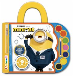 Cover Minions. I colorelli. Valigetta con acquerelli