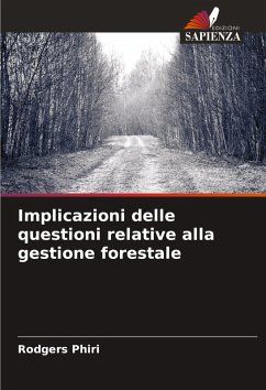 Cover Implicazioni delle questioni relative alla gestione forestale
