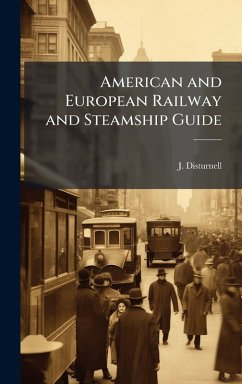 Cover American and European Railway and Steamship Guide
