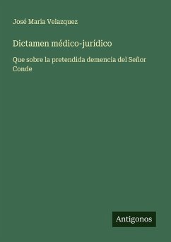 Dictamen médico-jurídico - Velazquez, José Maria