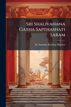 Cover Sri Shalivahana Gatha Sapthashati Saram