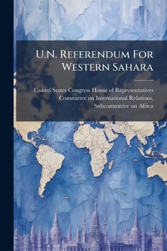 Cover U.N. Referendum For Western Sahara