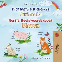 Cover First Picture Dictionary Animals Eerste Beeldwoordenboek Dieren (English Dutch Bilingual Collection) (eBook, ePUB)