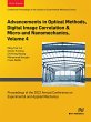 Advancements in Optical Methods,... - Bild 1