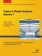 Topics in Modal Analysis, Volume 7... - Bild 1