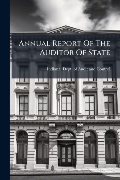 Annual Report Of The Auditor Of State Annual Report Of The Auditor Of State
