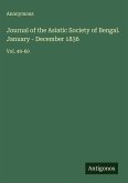 Journal of the Asiatic Society of Bengal. January - December 1836