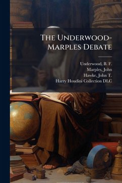 Cover The Underwood-Marples Debate