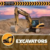 Excavators on the Construction Site