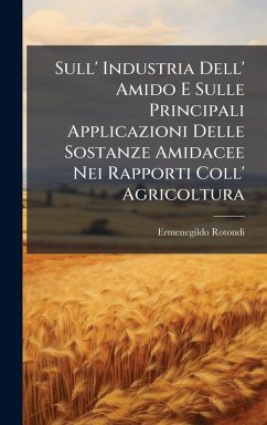 Cover Sull' Industria Dell' Amido E Sulle Principali Applicazioni Delle Sostanze Amidacee Nei Rapporti Coll' Agricoltura