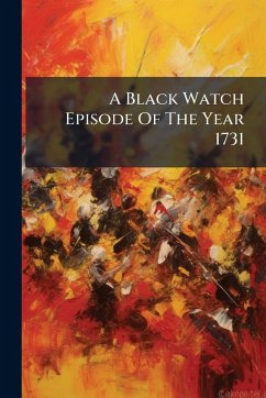 Cover A Black Watch Episode Of The Year 1731