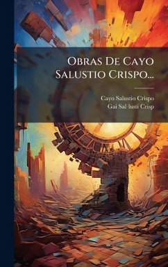 Cover Obras De Cayo Salustio Crispo...