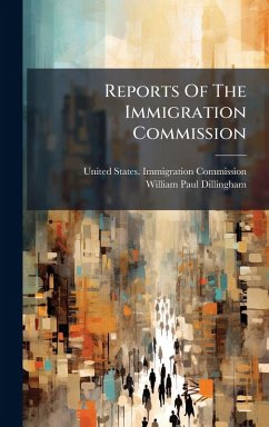 Cover Reports Of The Immigration Commission
