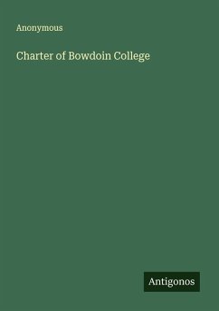 Cover Charter of Bowdoin College