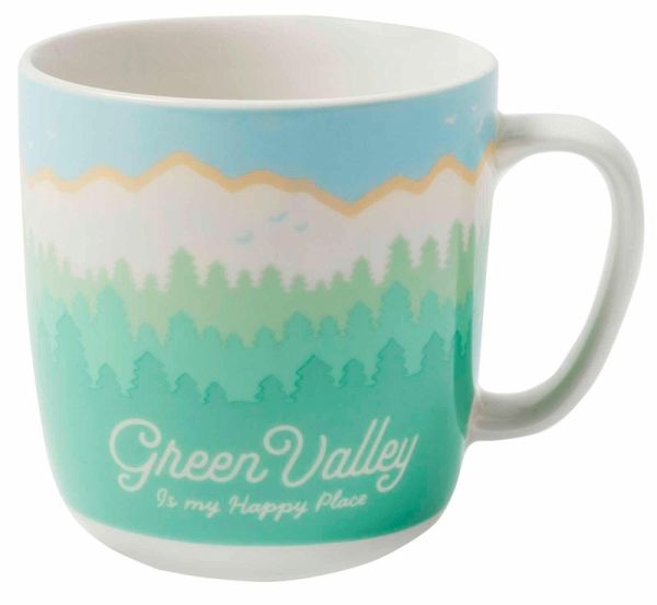 Green Valley Mug 'Valley Breeze'
