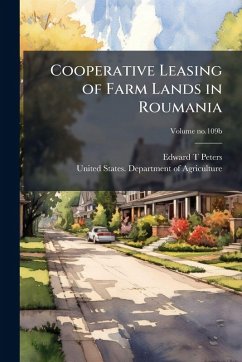 Cover Cooperative Leasing of Farm Lands in Roumania