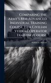 Comparing the Army's 88m Advanced Individual Training Course to a Civilian Vehicle Operator Training Course Comparing the Army's 88m Advanced Individual Training Course to a Civilian Vehicle Operator Training Course
