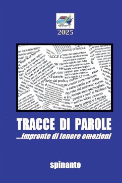 Cover TRACCE DI PAROLE ...impronte di tenere emozioni