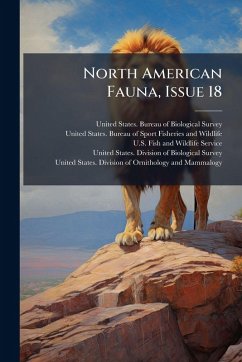 Cover North American Fauna, Issue 18