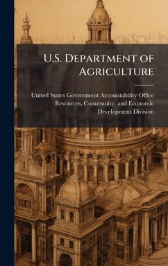 Cover U.S. Department of Agriculture