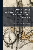 Comparison Of Weights And Measures Of Length And Capacity Comparison Of Weights And Measures Of Length And Capacity
