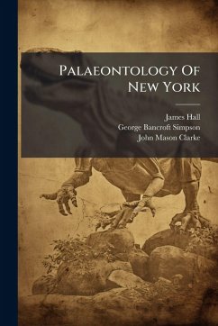 Cover Palaeontology Of New York