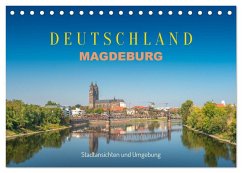 Cover Deutschland: Magdeburg, Stadtansichten und Umgebung (Tischkalender 2026 DIN A5 quer), CALVENDO Monatskalender