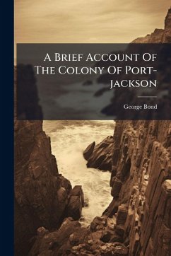 Cover A Brief Account Of The Colony Of Port-jackson