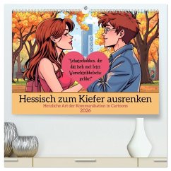 Cover Hessisch zum Kiefer ausrenken (hochwertiger Premium Wandkalender 2026 DIN A2 quer), Kunstdruck in Hochglanz