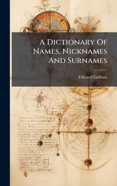 Cover A Dictionary Of Names, Nicknames And Surnames