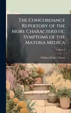 Cover The Concordance Repertory of the More Characteristic Symptoms of the Materia Medica