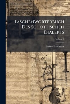 Cover Taschenwörterbuch Des Schottischen Dialekts