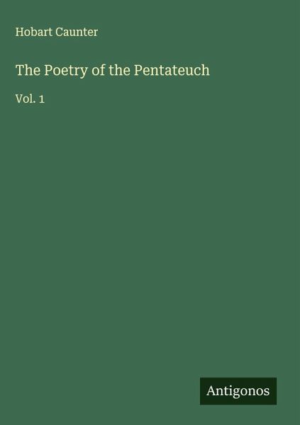 The Poetry of the Pentateuch