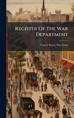 Cover Register Of The War Department