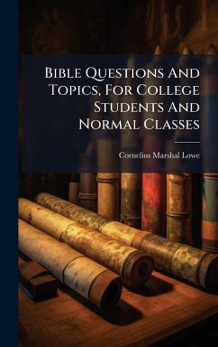 Cover Bible Questions And Topics, For College Students And Normal Classes