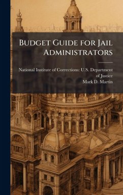 Cover Budget Guide for Jail Administrators