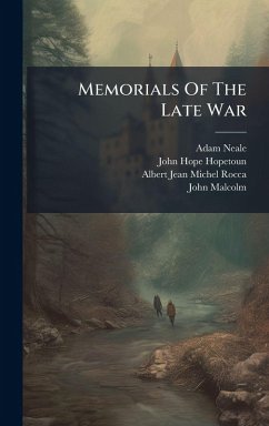 Cover Memorials Of The Late War