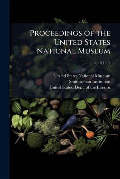 Cover Proceedings of the United States National Museum