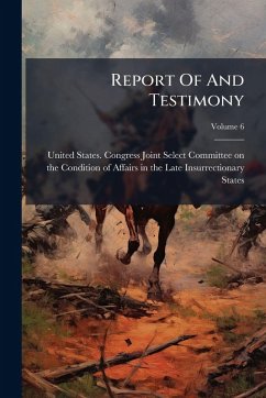 Cover Report Of And Testimony