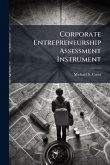 Corporate Entrepreneurship Assessment Instrument