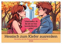 Cover Hessisch zum Kiefer ausrenken (Wandkalender 2026 DIN A3 quer), CALVENDO Monatskalender