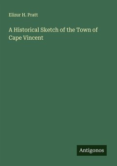 Cover A Historical Sketch of the Town of Cape Vincent