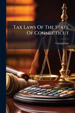 Cover Tax Laws Of The State Of Connecticut