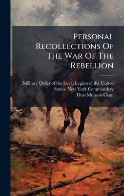 Cover Personal Recollections Of The War Of The Rebellion