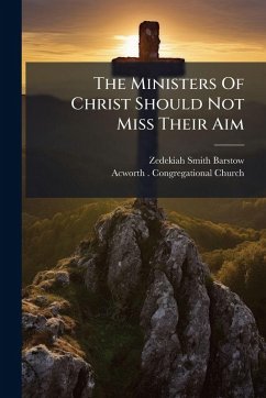 Cover The Ministers Of Christ Should Not Miss Their Aim