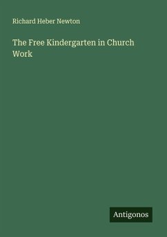 Cover The Free Kindergarten in Church Work