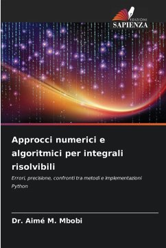 Cover Approcci numerici e algoritmici per integrali risolvibili