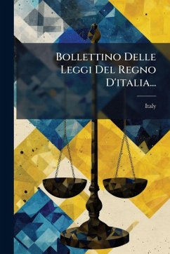 Cover Bollettino Delle Leggi Del Regno D'italia...