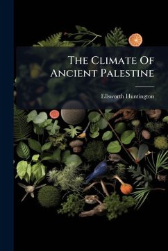 Cover The Climate Of Ancient Palestine
